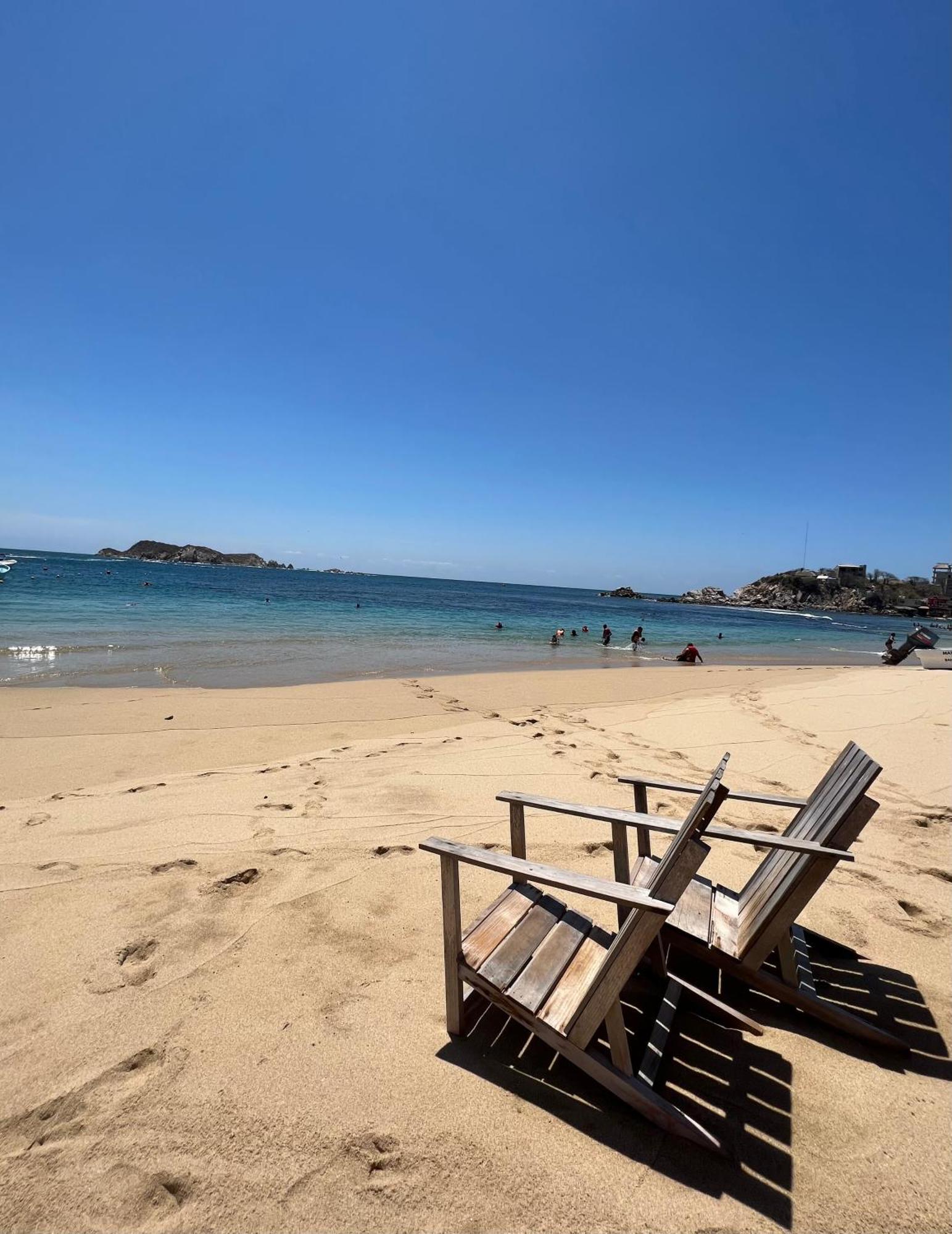 Agua Azul La Villa Santa Cruz Huatulco Eksteriør billede